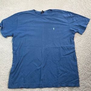 POLO BY RALPH LAUREN Men's Blue Short Sleeve T-Shirt Size Large